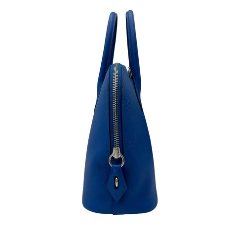 [Excellent Condition] Hermes Bolide 1923, Blue France, Epsom, Silver Hardware, U Stamp (2022), Brand Bag, Handbag, Used, Women's