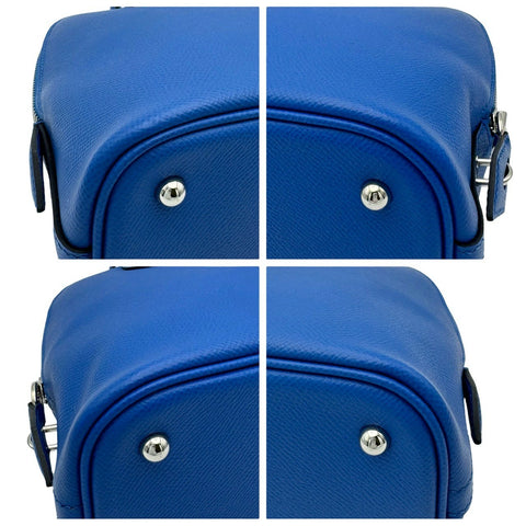[Excellent Condition] Hermes Bolide 1923, Blue France, Epsom, Silver Hardware, U Stamp (2022), Brand Bag, Handbag, Used, Women's