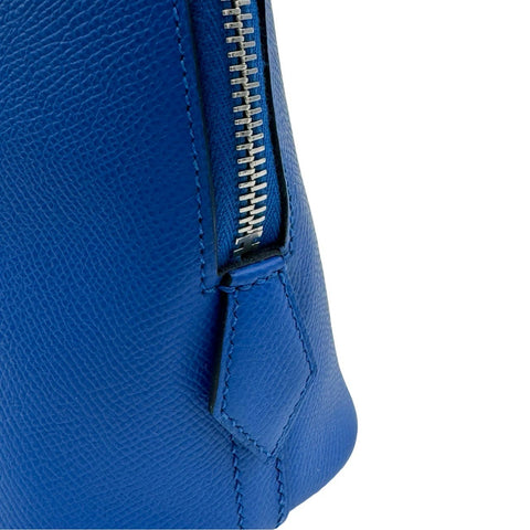 [Excellent Condition] Hermes Bolide 1923, Blue France, Epsom, Silver Hardware, U Stamp (2022), Brand Bag, Handbag, Used, Women's