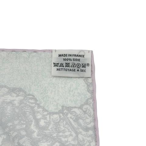 【A estrenar】 Hermes foulard SCARF Carré 90 "Crazy Forble" H004147S07 100% seda para mujer, regalo