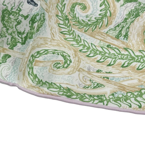 【A estrenar】 Hermes foulard SCARF Carré 90 "Crazy Forble" H004147S07 100% seda para mujer, regalo