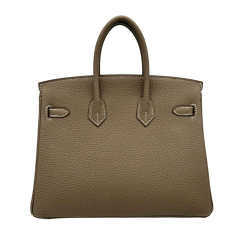 【新品未使用】 Hermès エルメス バーキン25 エトゥープ トゴ ゴールド金具 W刻(2024年) ブランドバッグ ハンドバッグ バッグ  新品 レディース (HERMES,BIRKIN25,etoupe,togo,gold,handbag,new)