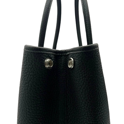 [Unused] Hermès Garden Party TPM, Black, Negonda, Silver Hardware, W Stamp (2024), Brand Bag, Handbag
