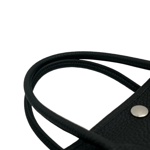 [Unused] Hermès Garden Party TPM, Black, Negonda, Silver Hardware, W Stamp (2024), Brand Bag, Handbag