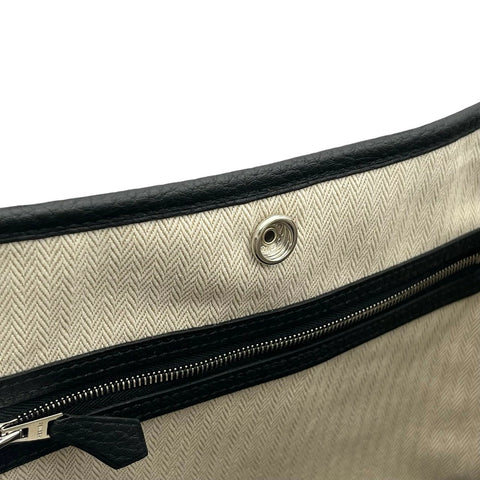 [Unused] Hermès Garden Party TPM, Black, Negonda, Silver Hardware, W Stamp (2024), Brand Bag, Handbag