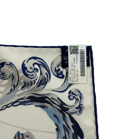 [Brand New/Unused] Hermès SCARF Carré 90 "Émile's Night" H004162S03 100% Silk Women's Gift Present