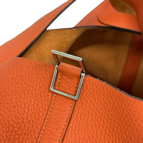 【Usado】 Hermes Hermès PICOTIN GM Picotin GM Clemence T-stamp (2015) Bolso de marca Bolso de mano Artículo usado para mujer