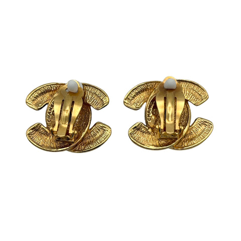[Pre-owned] CHANEL EARRINGS Jewelry GP Pre-owned Vintage
