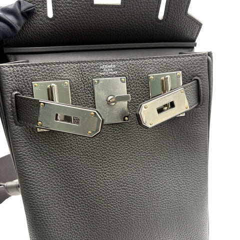 [Pre-owned] Hermes HAC A DOS PM Body Bag, Stamp B (2023), Dark Gray, TOGO, Pre-owned USED Bag