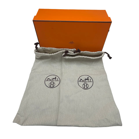 【中古】 Hermes エルメス SNEAKER スニーカー 《デイ》 38 USED 中古 SHOES ケリー 靴