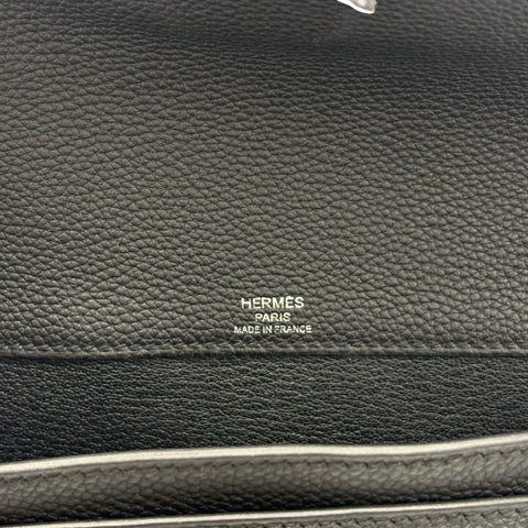 【美品】 Hermes エルメス KELLY DEPECHES POUCH Kelly Depeches Pouch Bolso de mano con sello W (2024) Canopee Toile H・Togo Seminuevo Bolso