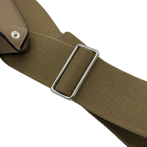 【美品】 Hermes エルメス VIDEPOCHES ヴィドポッシュ ショルダーバッグ B刻(2023年) BEIGE MARFA トゴ 中古 USED バッグ