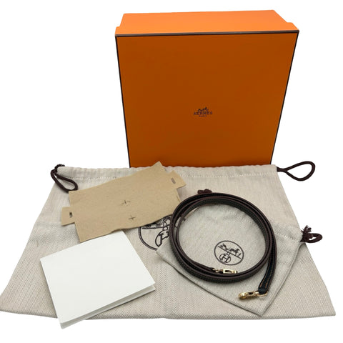 【中古】 Hermes エルメス MINI KELLY ミニケリー ショルダーバッグ U刻(2020年) ※イニシャル入り ゴールド/ヴェールシプレ エプソン 中古 USED バッグ