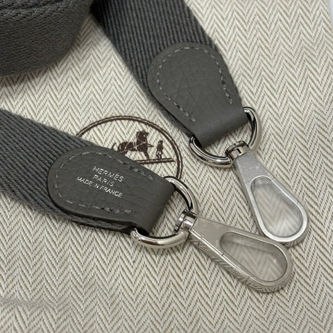 【Brand New】 Hermes Evelyne TPM Shoulder Bag, Stamp W (2024), Gris Meyer, Clemence, Brand New