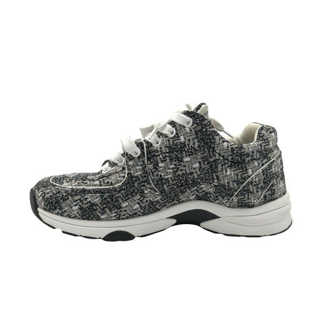 Used Chanel Tweed Sneakers 36 (Used, 2024 Shoes)