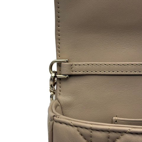 [Pre-owned] Christian Dior My Dior - Dior Talk Phone Bag, Chain Shoulder Bag, 85MA0215 (2025), Beige Lambskin, Pre-owned USED Bag