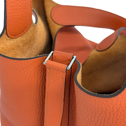 【Usado】 Hermes Hermès PICOTIN GM Picotin GM Clemence T-stamp (2015) Bolso de marca Bolso de mano Artículo usado para mujer