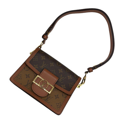 【中古】 LOUIS VUITTON ルイ・ヴィトン DAUPHINE MINI（M44580） ドーフィーヌ ミニ ショルダーバッグ ICチップ(2021年～) モノグラム キャンバス 中古 USED バッグ