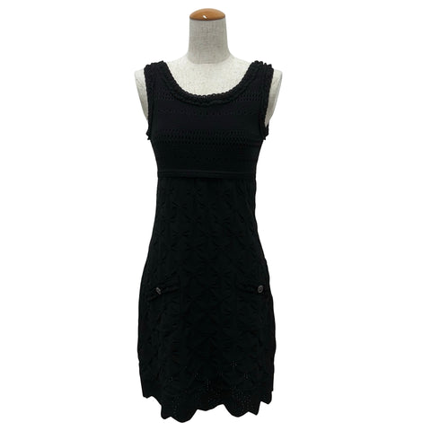[Pre-owned] CHANEL Dress & Cardigan Setup Size 38 USED 2011 CLOTHES