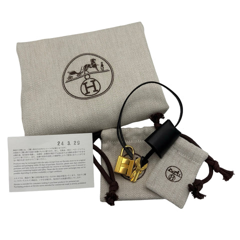 [Pre-owned] Hermes Herbag 31 Shoulder Bag, B Stamp (2023), Black Toile H Berline/Leather, Used