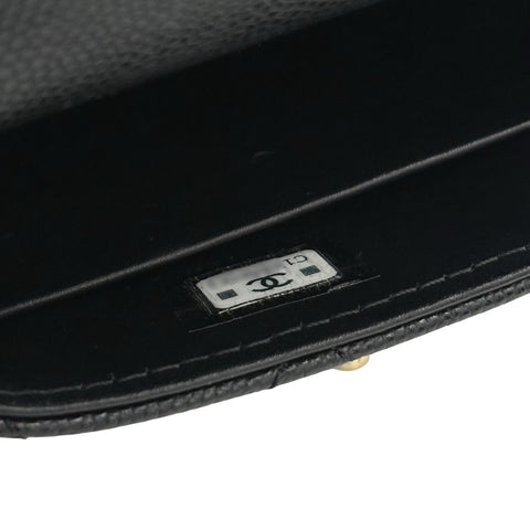 【中古】 CHANEL シャネル SUPER MINI COCOHANDLE ミニミニココハンドル ショルダーバッグ ハンドバッグ ランダム番(2021年～) ブラック キャビアスキン 中古 USED バッグ