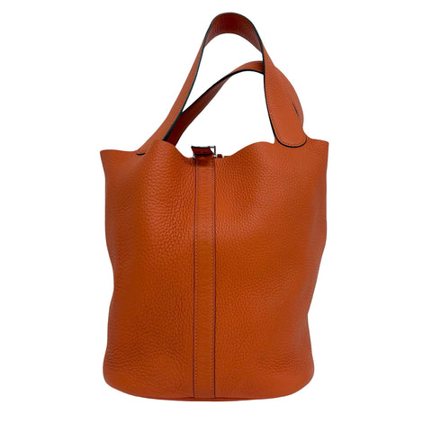 【Usado】 Hermes Hermès PICOTIN GM Picotin GM Clemence T-stamp (2015) Bolso de marca Bolso de mano Artículo usado para mujer