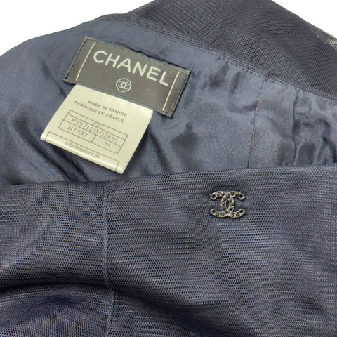 【中古】 CHANEL シャネル SET UP Conjunto Chaqueta Falda 36 USADO de segunda mano 2002 ROPA