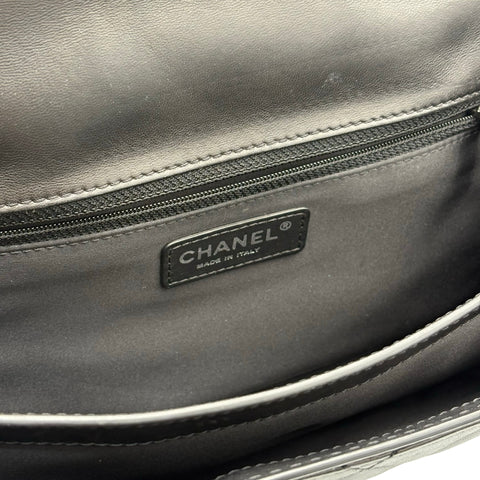 [Pre-owned] CHANEL Chain Shoulder Bag, 18 Series (2013-2014), Black, Lambskin, Used Bag