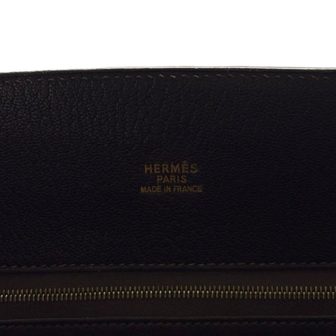 【中古】 Hermes エルメス WHITE BUS GM ホワイトバス GM トートバッグ ハンドバッグ  □E(2001年) ブラウン系 シェーブル 中古 USED バッグ