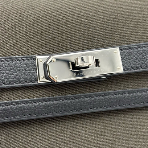 【美品】 Hermes エルメス KELLY DEPECHES POUCH Kelly Depeches Pouch Bolso de mano con sello W (2024) Canopee Toile H・Togo Seminuevo Bolso
