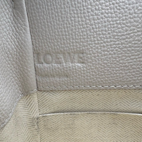 [Pre-owned] LOEWE Hammock Mini Shoulder Bag Light Gray Calfskin Used Bag