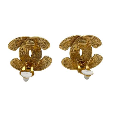 [Pre-owned] CHANEL EARRINGS Jewelry GP Pre-owned Vintage
